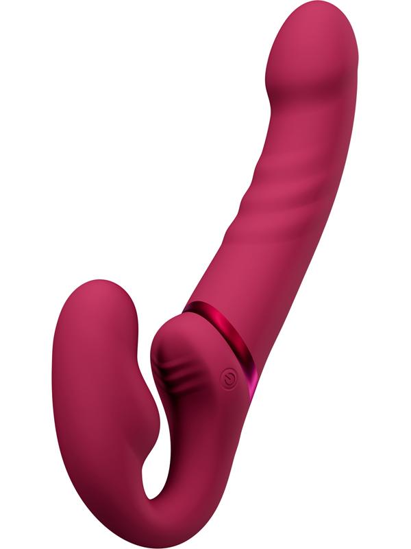 Lovense Lapis Flexible Vibrating Strapless Strap On Dildo Secondary image