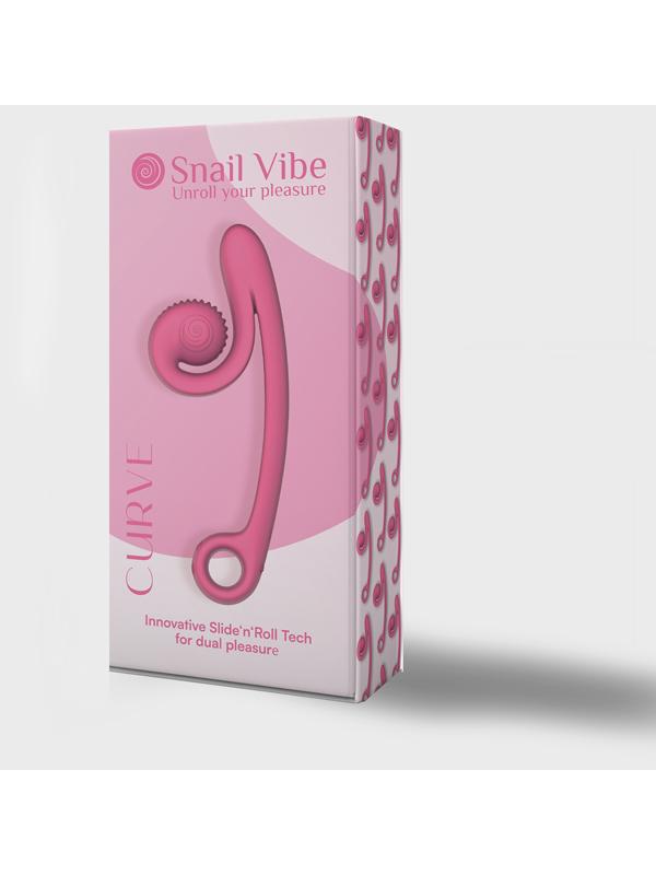 Snail Vibe Curve G Spot & Clitoral Vibrator SVibe