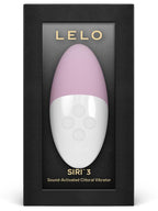 Lelo Siri 3 Sound Sense Silicone Clitoral Vibrator Lelo