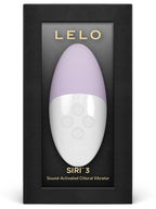 Lelo Siri 3 Sound Sense Silicone Clitoral Vibrator Lelo
