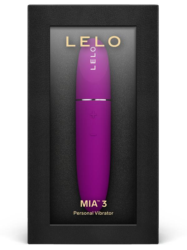 Lelo Mia 3 Lipstick Style Silicone Personal Vibrator Lelo