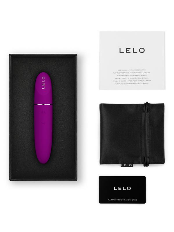 Lelo Mia 3 Lipstick Style Silicone Personal Vibrator Lelo