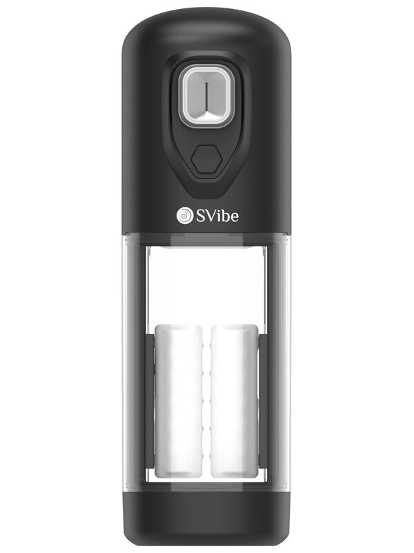 Svibe Ikon Volt Male Masturbator Transparent Black SVibe