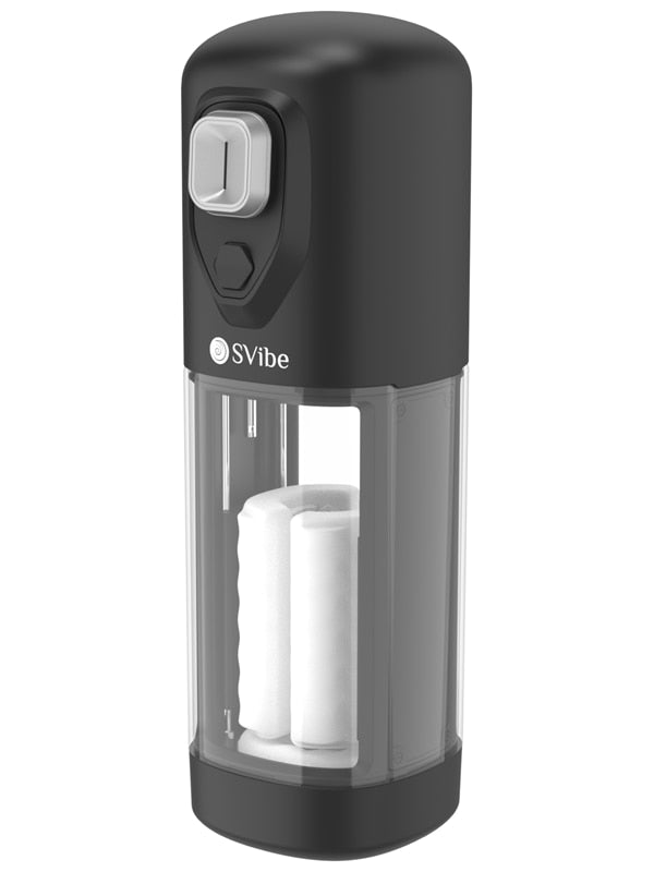 Svibe Ikon Volt Male Masturbator Transparent Black SVibe