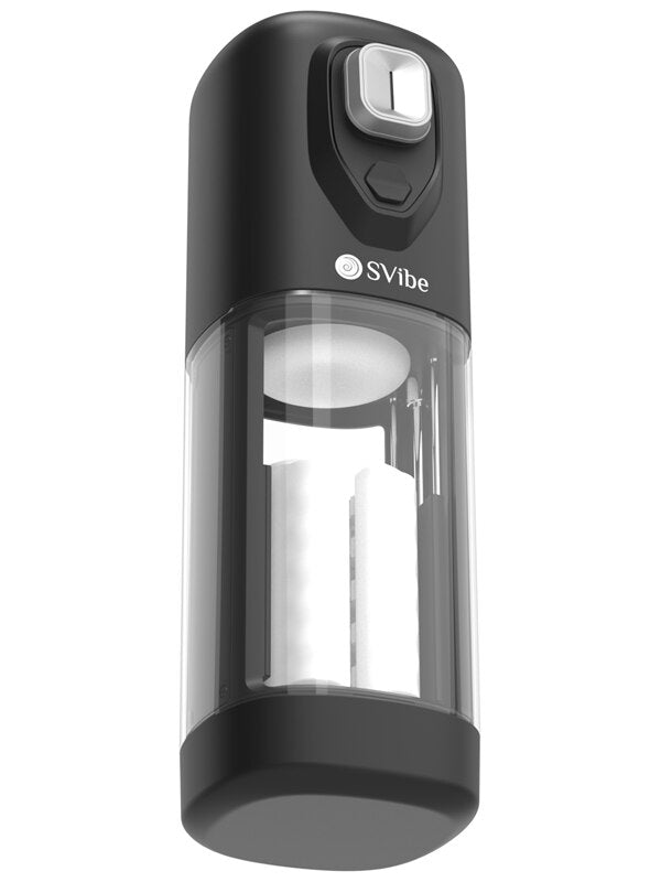 Svibe Ikon Volt Male Masturbator Transparent Black SVibe