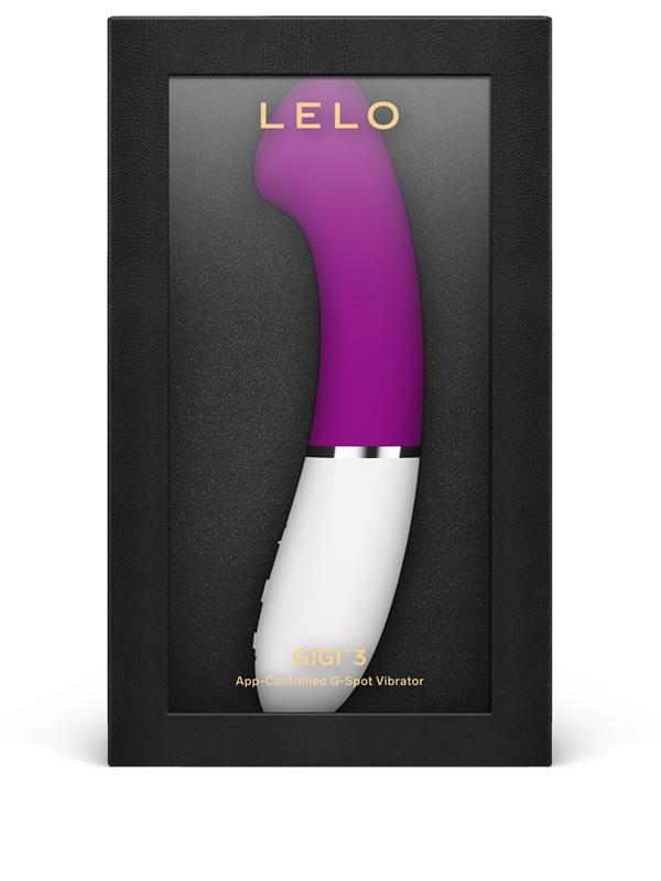 Lelo Gigi 3 App Controlled Silicone G Spot Vibrator Lelo
