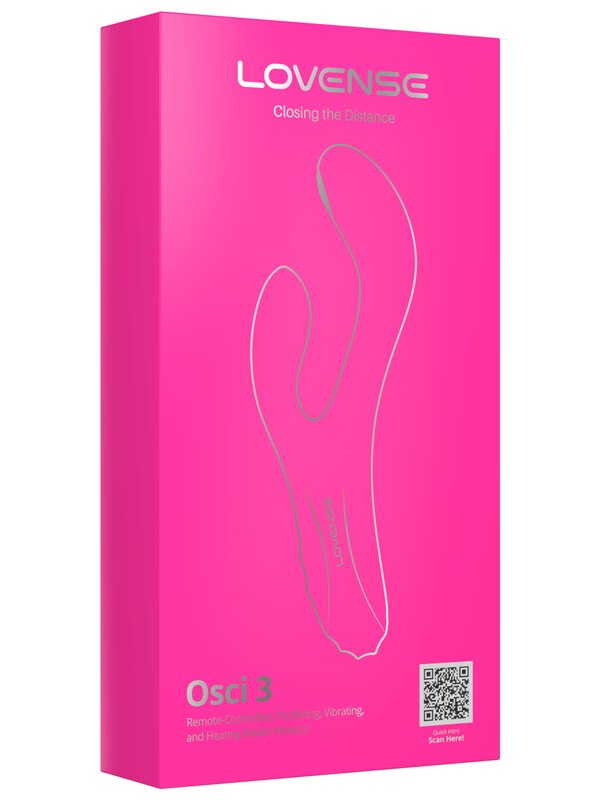 Lovense Osci 3 Vibrating & Heating Rabbit Vibrator Lovense