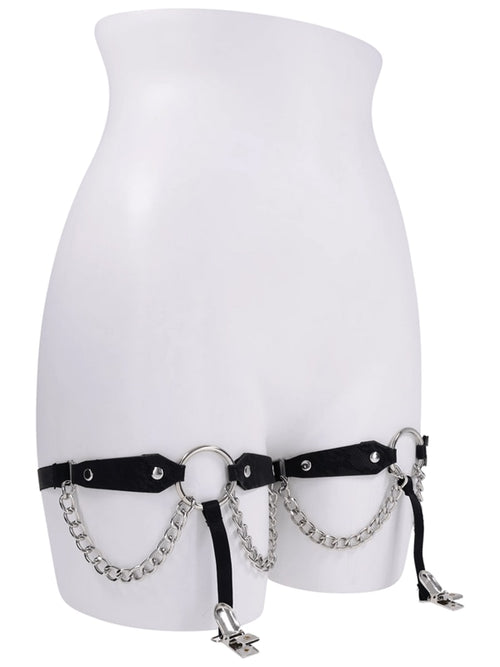 Sex and Mischief Chain Lace Garters Sex And Mischief