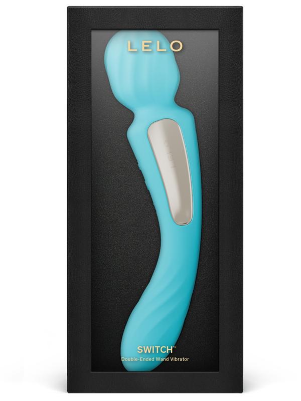 LELO Switch Dual Ended App Controlled Body Wand Vibrator Lelo