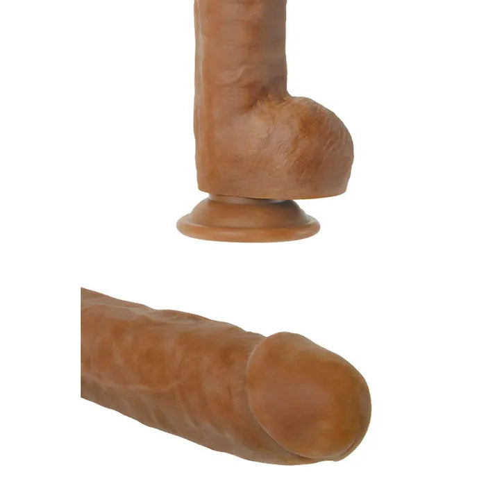 Adam & Eve Adam's Colossal Dong 12 Inch Brown Adam & Eve