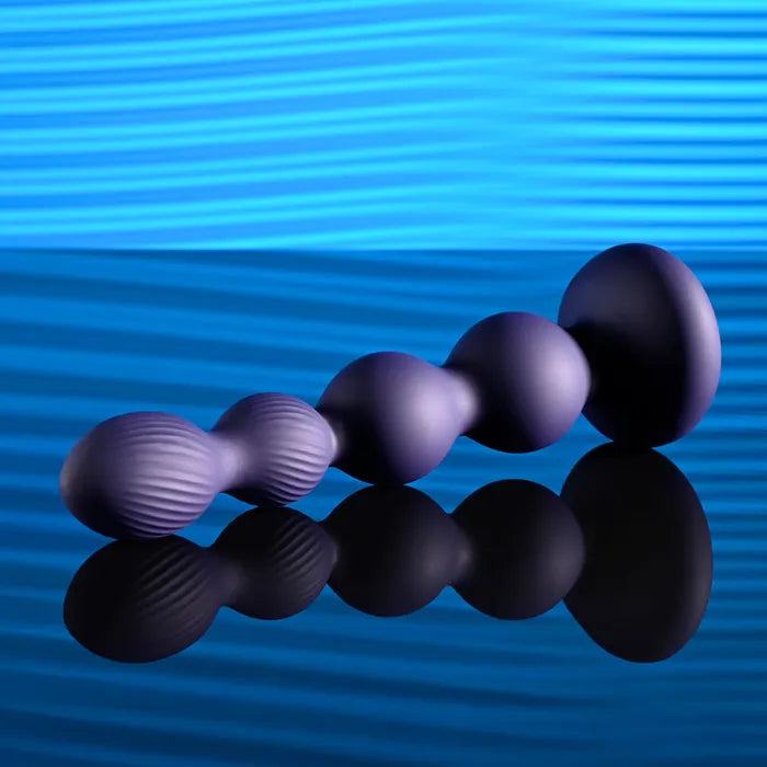 Evolved PLEASURE ORBIT USB Rechargeable Twirling & Vibrating Anal Beads With Remote Evolved