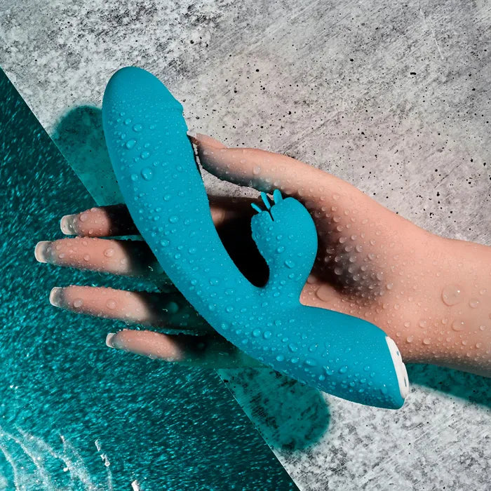 Evolved FIERCE FLICKER USB Rechargeable Rabbit Flicker Vibrator 19.5cm Evolved