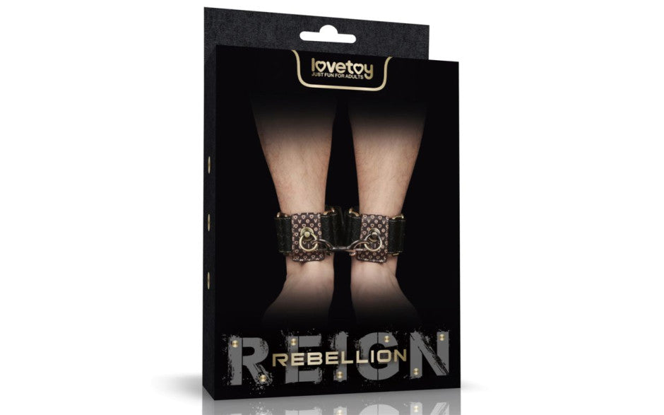 Lovetoy Rebellion Reign Fetish Play Ankle Cuffs Lovetoy