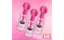 Size Matters MAXtwist Clit Nipple Sucker Set 3 Piece Pink Size Matters