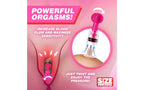 Size Matters MAXtwist Clit Nipple Sucker Set 3 Piece Pink Size Matters