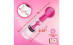 Size Matters MAXtwist Clit Nipple Sucker Set 3 Piece Pink Size Matters