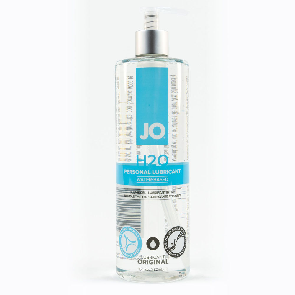 JO H2O Original Lube Water Based Lubricant 480 ml Bottle JO Main image