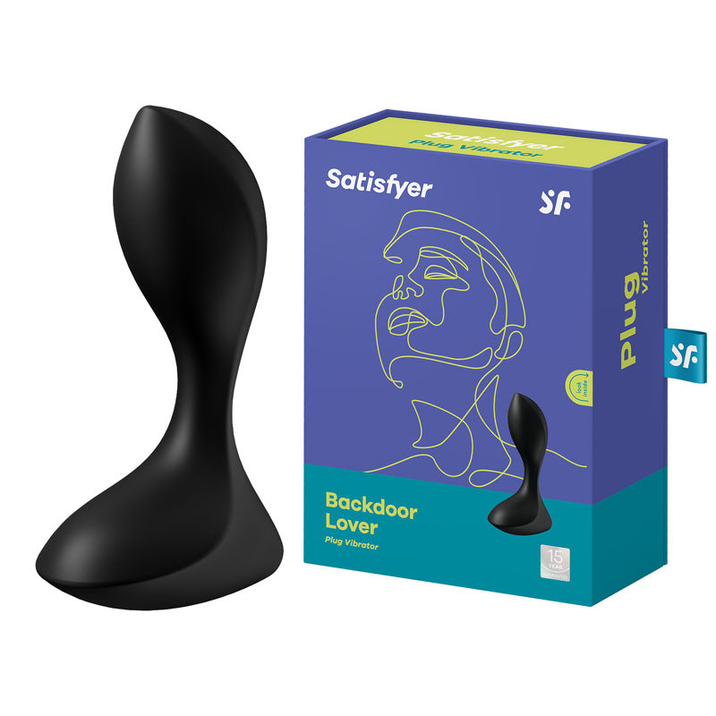 Satisfyer Backdoor Lover USB Rechargeable Vibrating Butt Plug