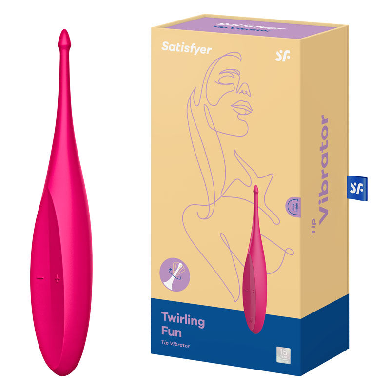 Satisfyer Twirling Fun USB Rechargeable Point Clitoral Stimulator