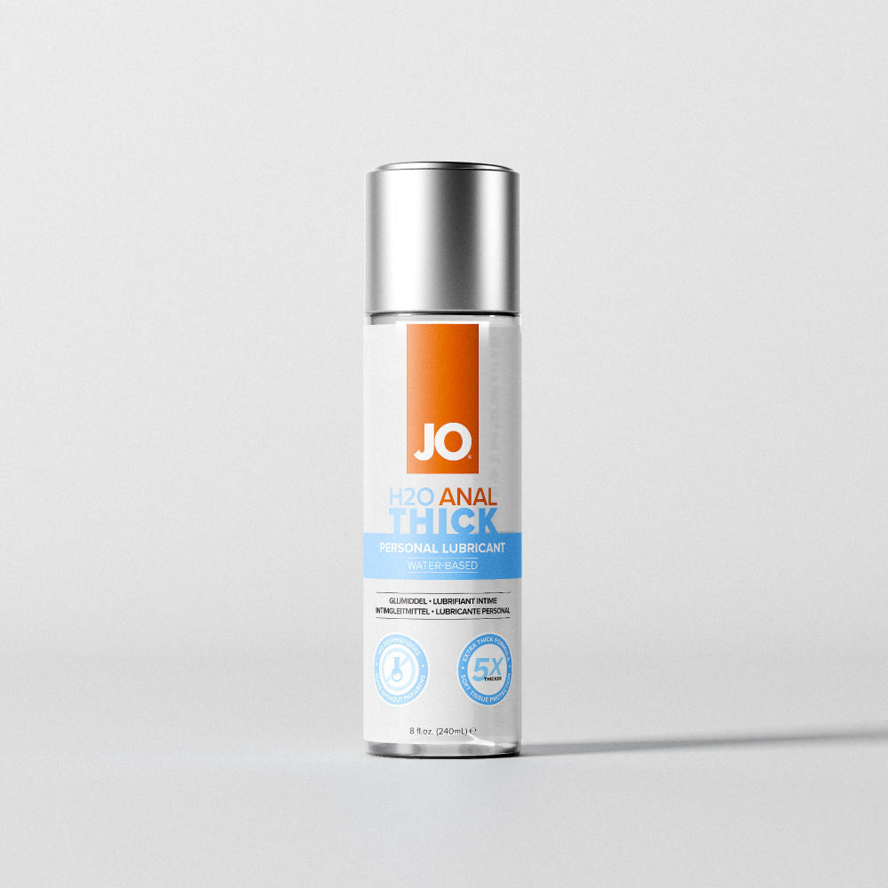 JO H2O Thick Water Based Anal Lubricant 240ml Bottle JO Main image