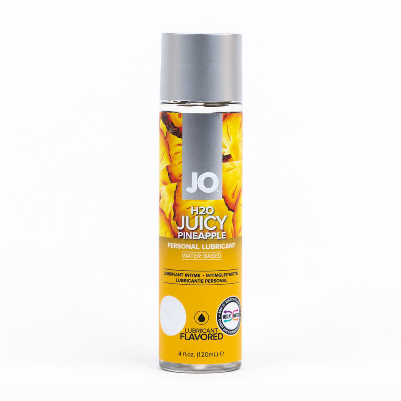 JO H2O Juicy Pineapple Flavoured Water Based Lubricant 30ml Bottle