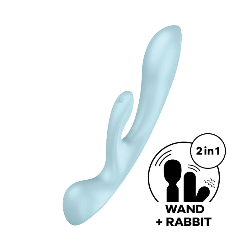 Satisfyer Triple Oh USB Rechargeable Rabbit Vibrator Satisfyer