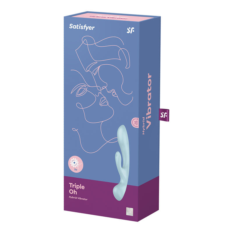 Satisfyer Triple Oh USB Rechargeable Rabbit Vibrator Satisfyer
