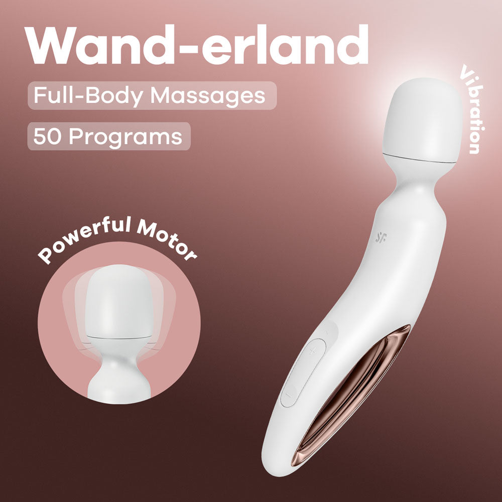 Satisfyer Wand erland USB Rechargeable Massage Wand Satisfyer