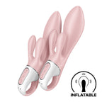 Satisfyer Air Pump Bunny 3 USB Rechargeable Inflatable Rabbit Vibrator Satisfyer