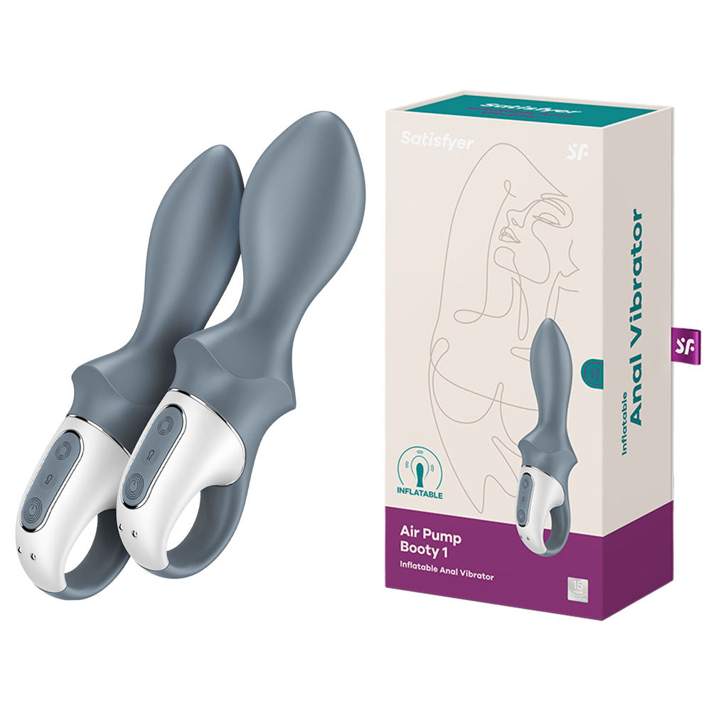 Satisfyer Air Pump Booty 1 USB Rechargeable Inflatable Anal Vibrator Satisfyer Main image