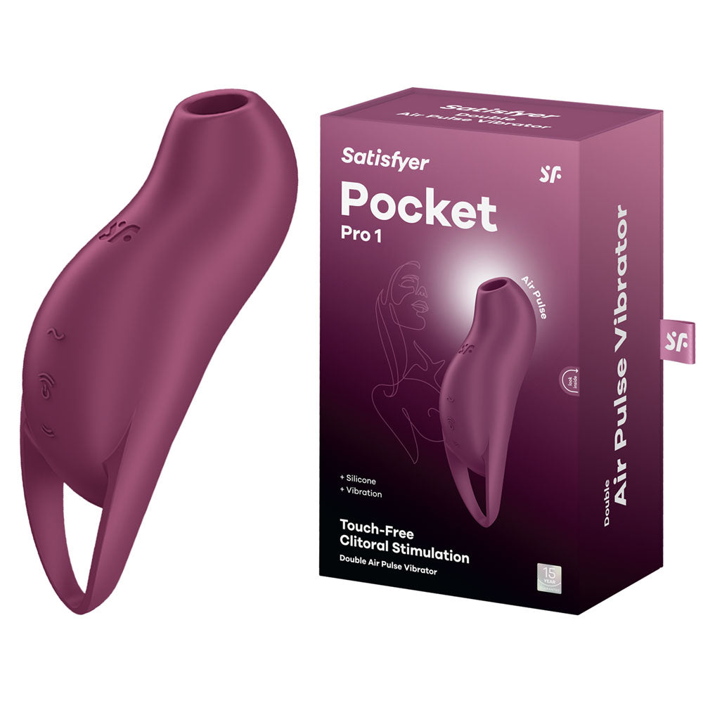 Satisfyer Pocket Pro 1 USB Rechargeable Air Pulse Stimulator Satisfyer