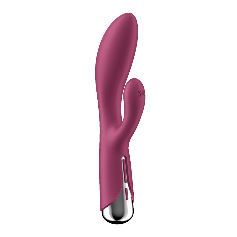 Satisfyer Spinning Rabbit 1 USB Rechargeable Rotating Rabbit Vibrator 20cm Satisfyer