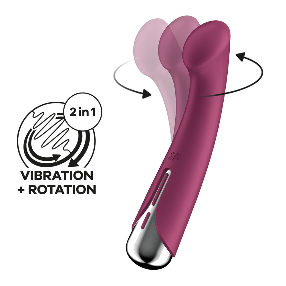 Satisfyer Spinning G-Spot 1 USB Rechargeable Rotating Vibrator 16.5cm Satisfyer