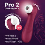 Satisfyer Pro 2 Generation 3 Touch Free USB Rechargeable Clitoral Stimulator With App Control Satisfyer