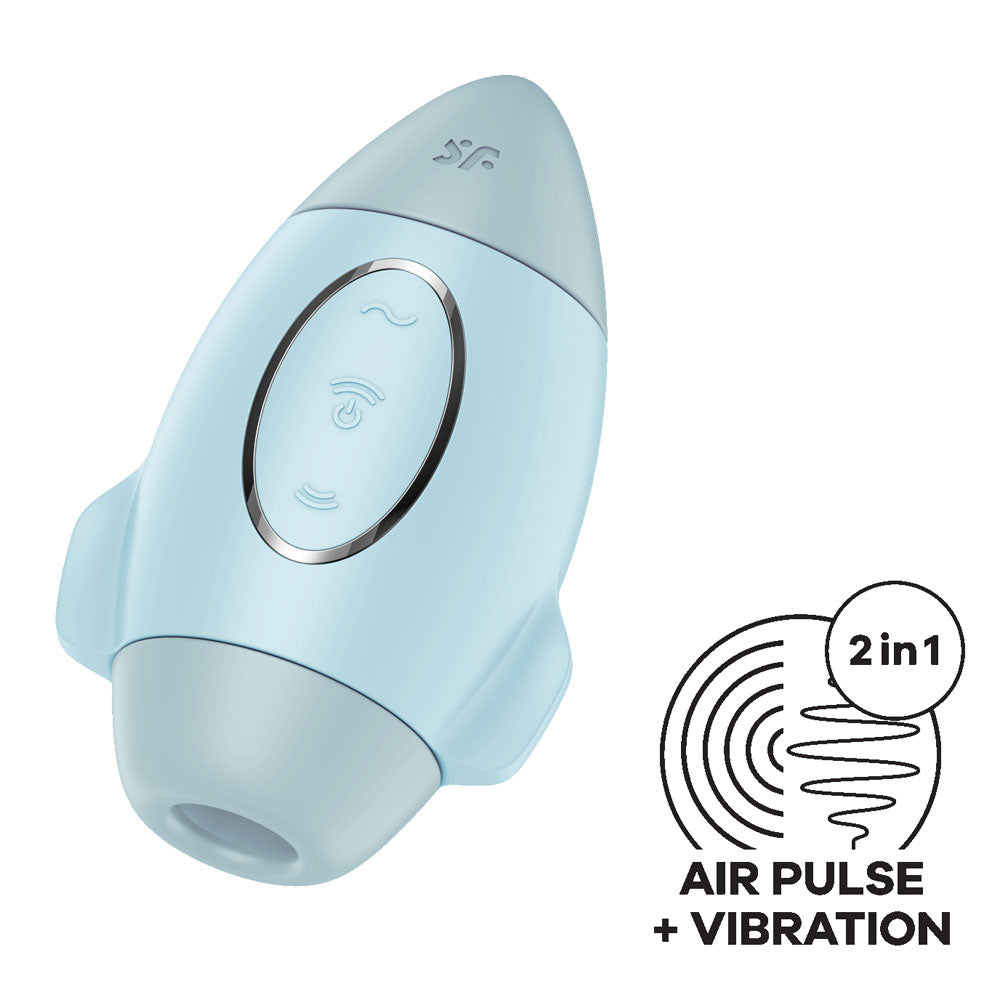 Satisfyer Mission Control USB Rechargeable Vibrating Air Pulse Stimulator Satisfyer Main image