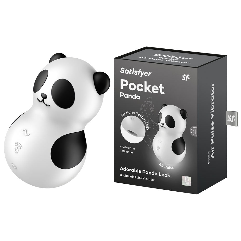 Satisfyer Pocket Panda USB Rechargeable Air Pulse Stimulator Satisfyer