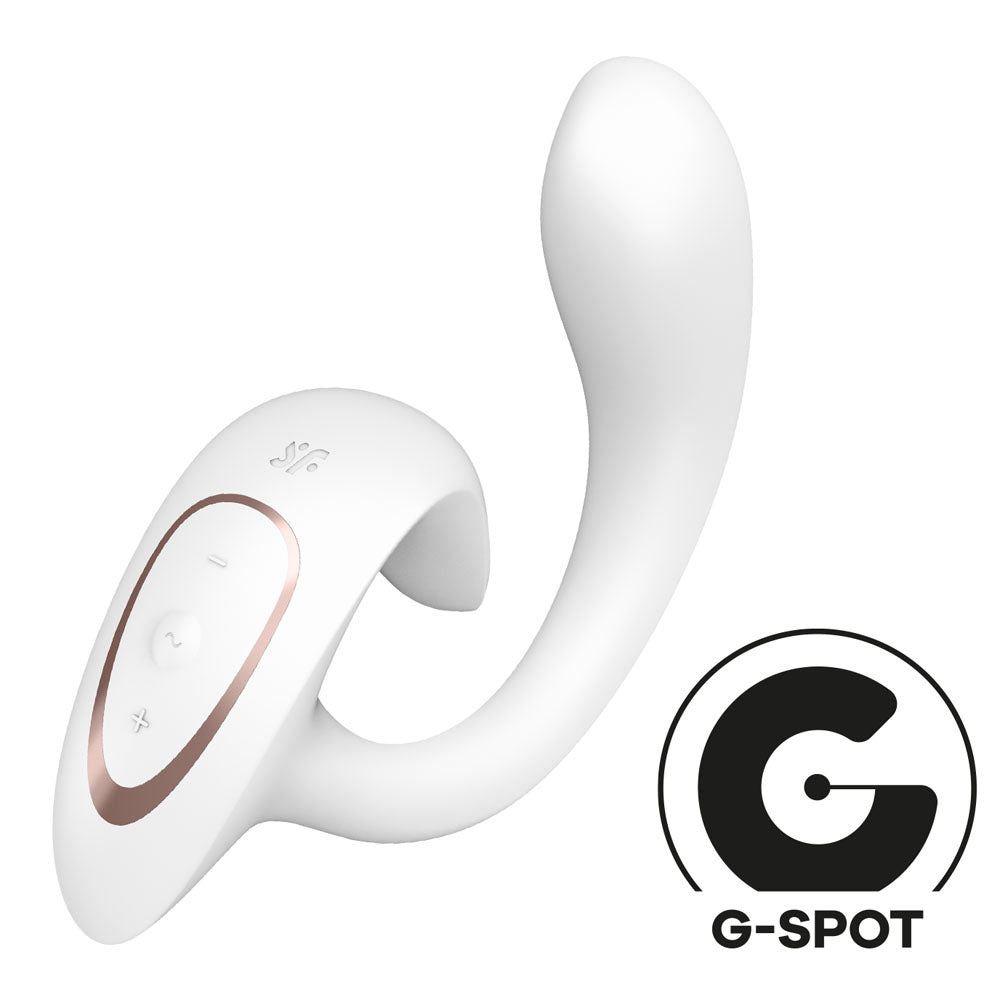Satisfyer G For Goddess 1 USB Rechargeable Vibrator With Clit Stim Satisfyer