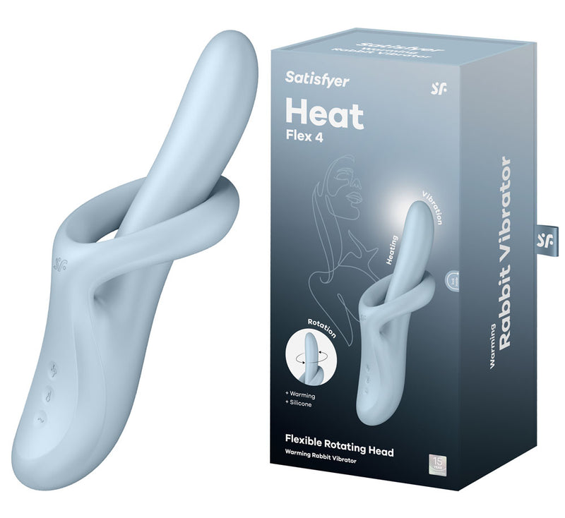 Satisfyer Heat Flex 4 USB Rechargeable Heating Vibrator