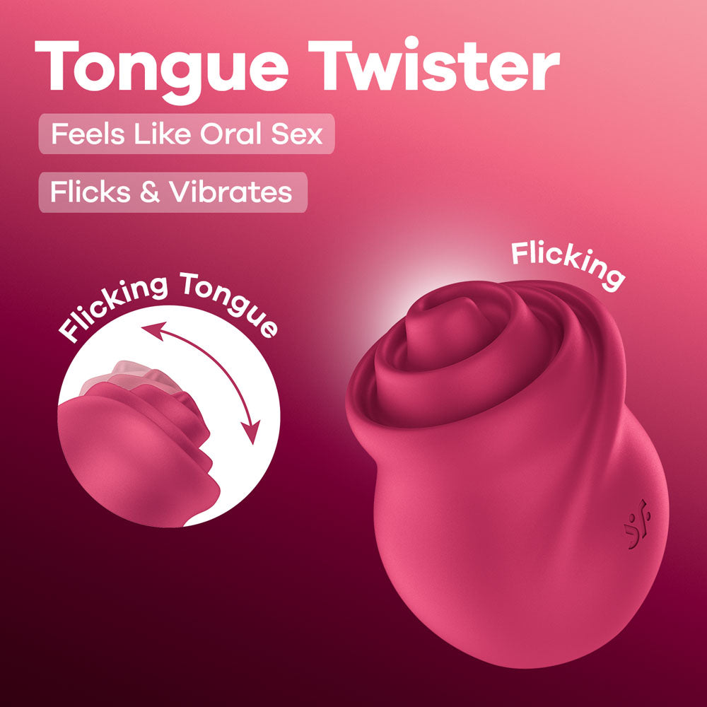 Satisfyer Tongue Twister USB Rechargeable Stimulator Satisfyer