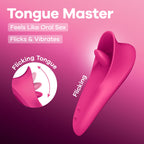 Satisfyer Tongue Master USB Rechargeable Flicking Clitoral Stimulator 14.4cm Satisfyer