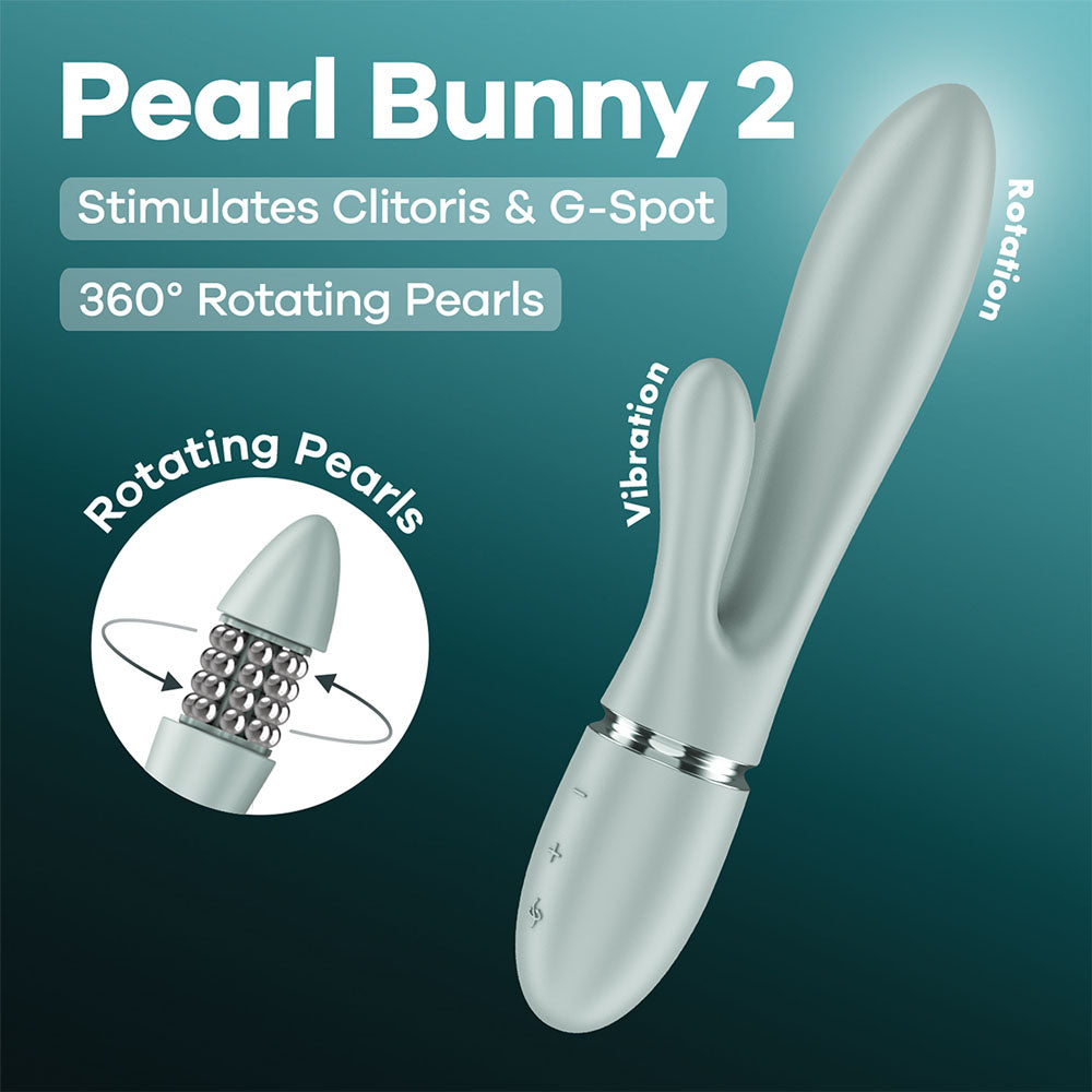 Satisfyer Pearl Bunny 2 USB C Rechargeable Rabbit Vibrator