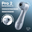Satisfyer Pro 2 Battery Series Touch Free Clitoral Stimulator Blue Satisfyer
