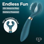 Satisfyer Endless Fun Battery Series Stimulator Green 23.5 cm Satisfyer