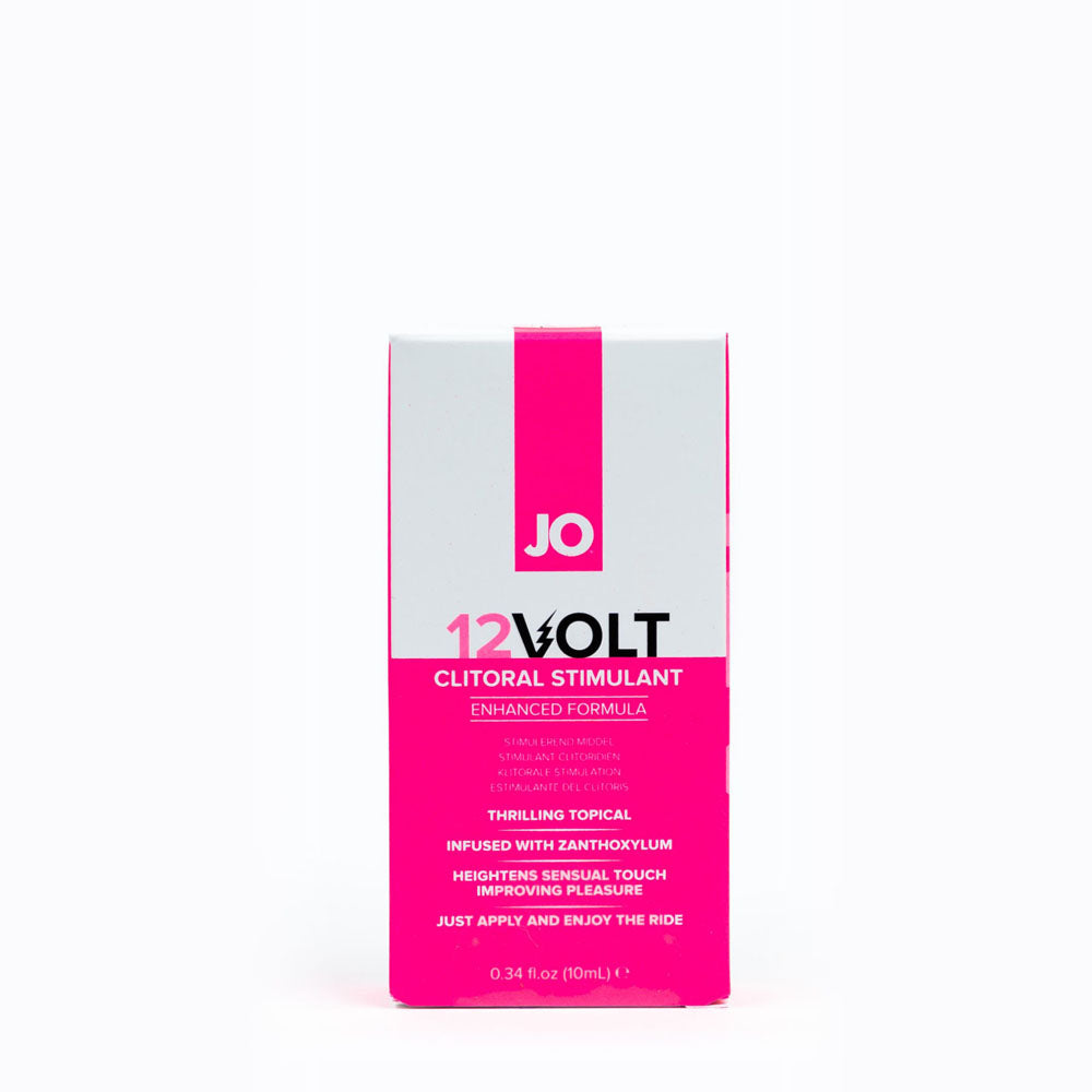 JO 12 Volt Clitoral Stimulating Gel For Women 10ml Tube JO