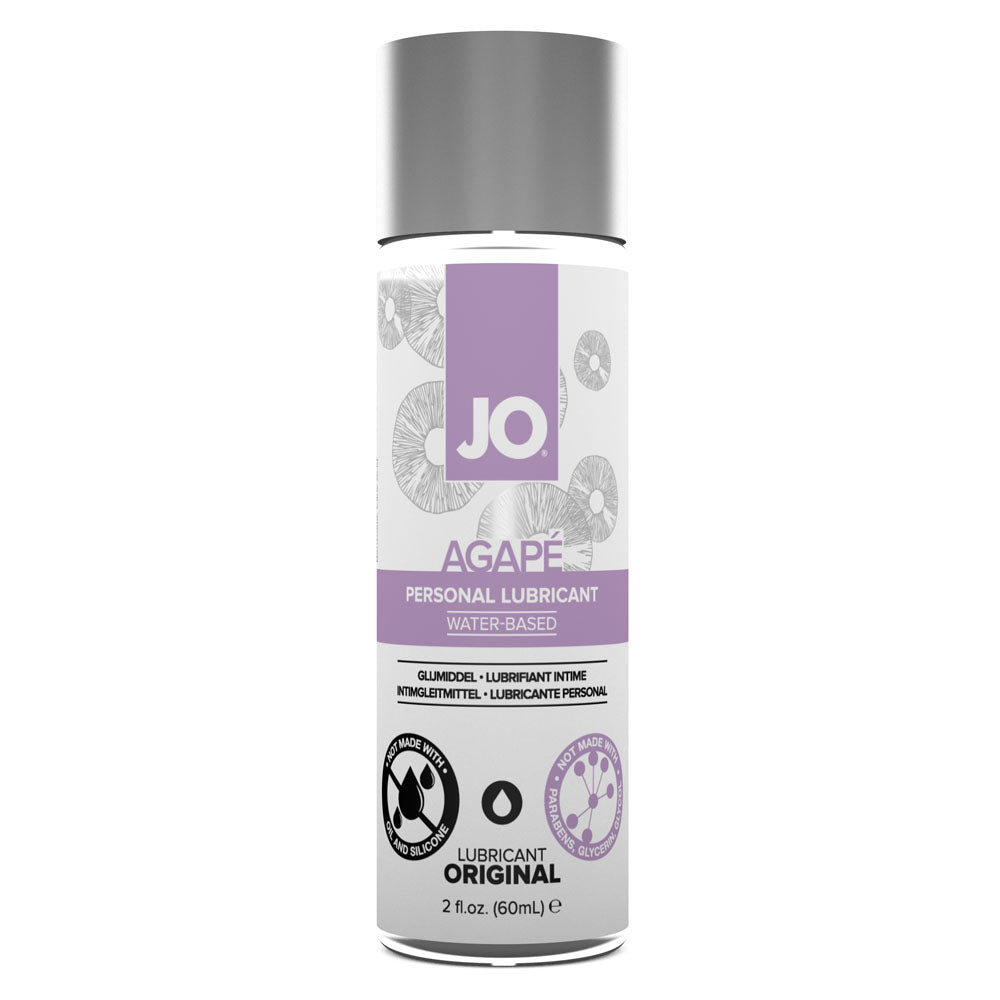 JO Agape Original Water Based Lubricant For Sensitive Skin 60ml Bottle JO Main image
