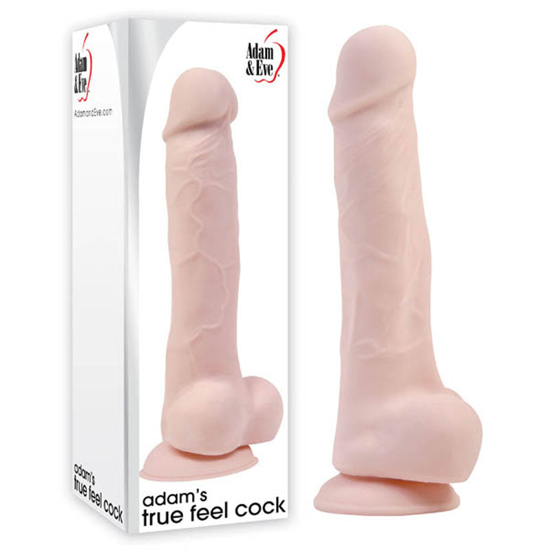 Adam & Eve Adam's True Feel Cock Dong 7 Inch Flesh