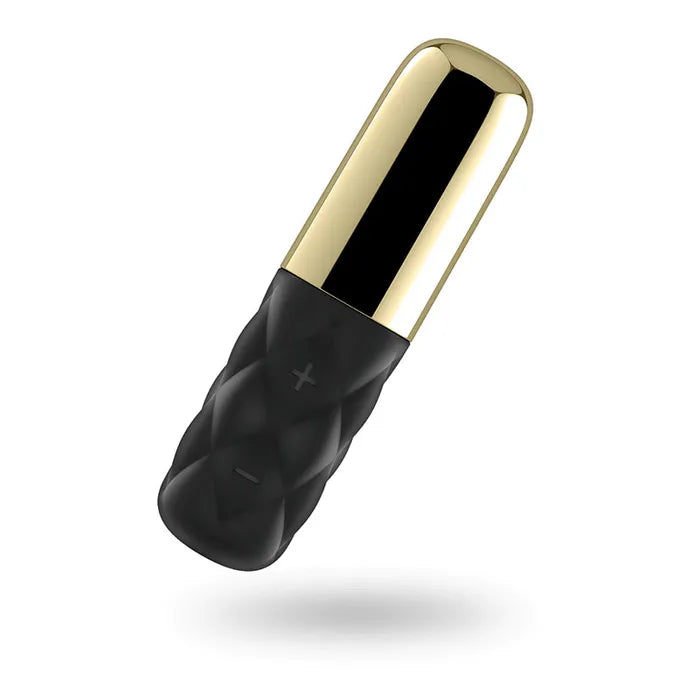 Satisfyer Mini Sparking Darling USB Rechargeable Mini Vibrator Gold / Black Secondary image