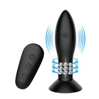 MR PLAY Rotation Beads USB Rechargeable Beaded Butt Plug With Wireless Remote Mr Play