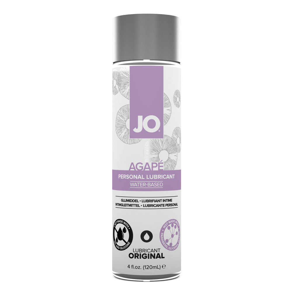 JO Agape Original Water Based Lubricant For Sensitive Skin 120ml Bottle JO