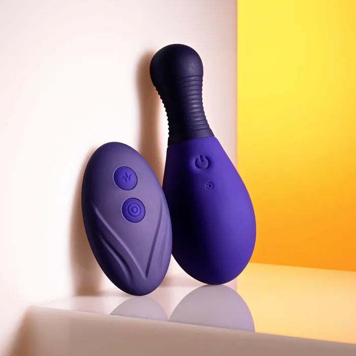 Selopa EGG ME ON USB Rechargeable Egg Vibrator With Wireless Remote Purple Secondary image